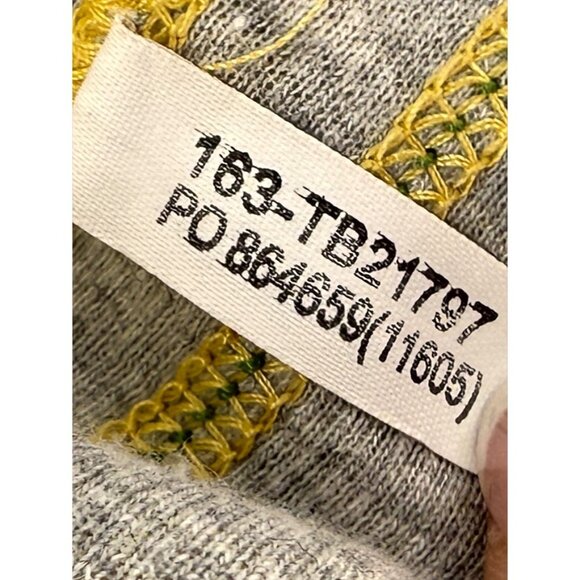 Tommy Bahama Sweater Mens Size L Yellow Beige 1/4 Zip Reversible Pullover Preppy - Picture 7 of 10